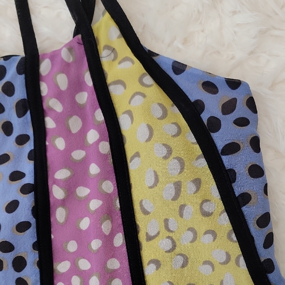 Cage Neck Clowncore Silk Tank Top - Picture 9 of 15